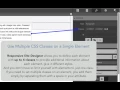 Use Multiple CSS Classes on a Single Element