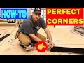 Inside and Outside Corners Cove Base Installation Made Easy