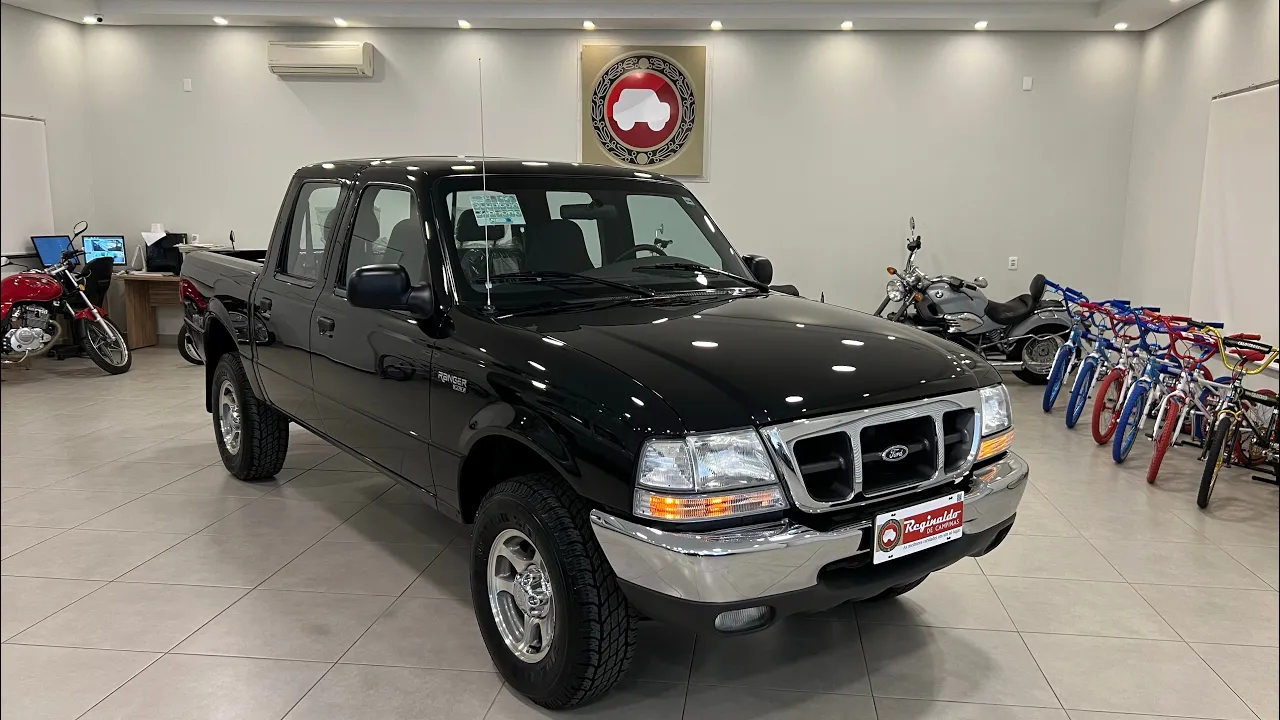 FORD RANGER XLT 2.8 DIESEL 2002 0km @reginaldodecampinas
