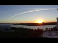 Miami Sunset Time Lapse January 25 2017