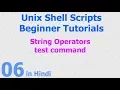 06 - Unix Shell Scripts