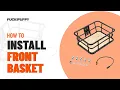 How to Install Front Basket of Puckipuppy Electirc Bike