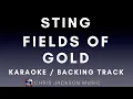 Download Lagu Sting - Fields of Gold Backing Track / Karaoke Version With Lyrics