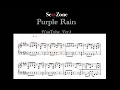 timelesz  Purple Rain (YouTube ver.)  【耳コピ楽譜】