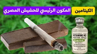 المكون الرئيسي في الحشيش المصري   الكيتامين  وتجربه الاقتراب من الموت دندنها
