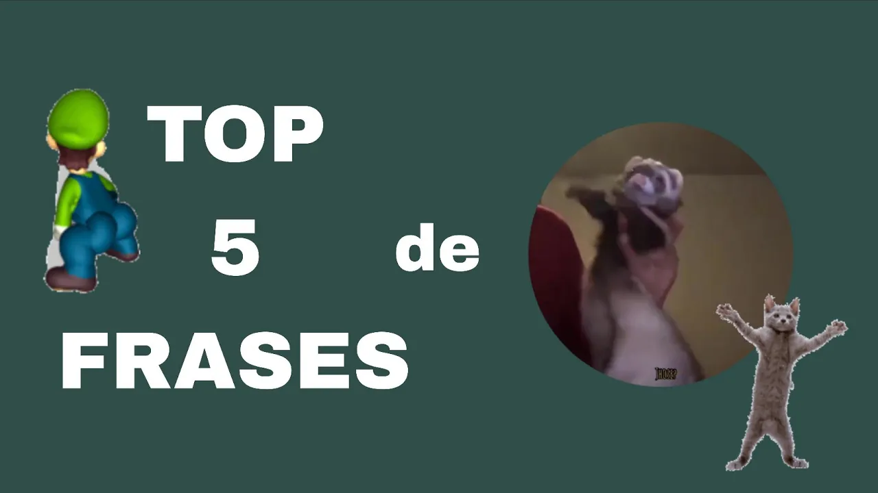 Top 5 FRASES que @santiago8744 REPITE