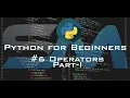 Operator in Python Part-1 Tamil Python for beginners S M Security
