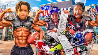 BUYSLOW WENT FOOTBALL SHOPPING FOR HIS FIRST YOUTH SEASON!