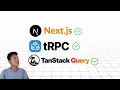 Next js 16 tRPC TanStack Query - CRUD App