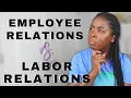 What s the Difference Between Employee Relations and Labor Relations Find Out Now