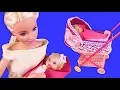 DIY Miniature Barbie Hacks LOL OMG Dollhouse Dress Baby Bottle Lunch Bag and more