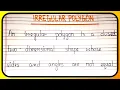 What is irregular polygon Definition of irregular polygon Properties of irregular polygon