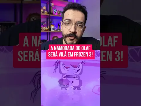 A namorada do Olaf será a vilã de Frozen 3? 🧐 #Disney #Frozen