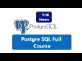 Postgre SQL Full Course SQL Full Course SQL Tutorial For Beginners Postgre SQL SQL Tutorial