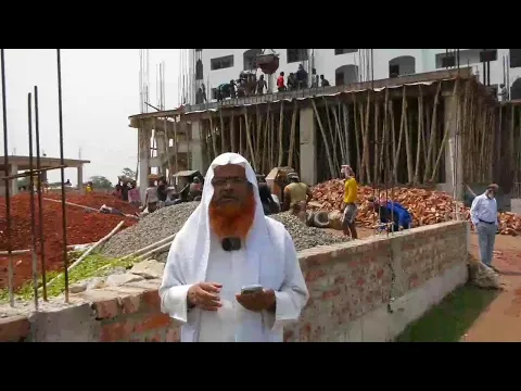 🔴LIVE, আলহামদুলিল্লাহ। মসজিদের ছাদ ঢালাই চলছে আজকে।