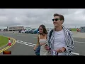 George Russell and Girlfriend Carmen Montero Mundt in Monza for Italian Grand Prix