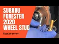 Subaru Forester 2020 Lug Wheel stud Nut Replacement Stripped Lug Nut