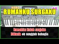 Download Lagu RUMAHKU SURGAKU - Nasidaria - Karaoke Qasidah ( Cover ) Korg Pa3X