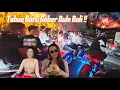 Lagu Geber Bule Party‼️Moge Barbar Malam Tahun Baru di Pantai Bali | R1M R6 Road Glide