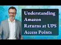 Understanding Amazon Returns at UPS Access Points