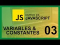 CURSO de javascript desde CERO 2021 - variables y constantes