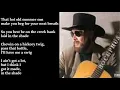 Hank Williams Jr -  Country State Of Mind LYRICS