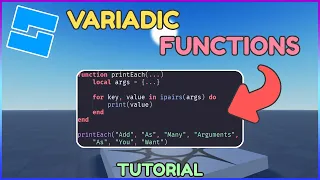 Variadic Functions in Roblox Studio
