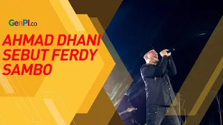 Manggung Bareng Ahmad Band, Ahmad Dhani Teriakan Ferdy Sambo