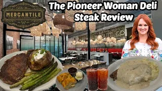 The Mercantile Restaurant Dinner Steak Review Pioneer Woman Owned Deli Pawhuska Ok