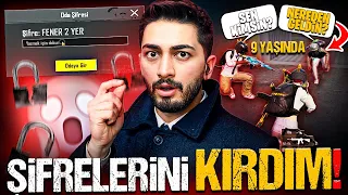 9 YAŞINDA EREN'İN ODA ŞİFRESİNİ KIRARAK TROLLEDİM! (gardaş olduk!) | PUBG Mobile