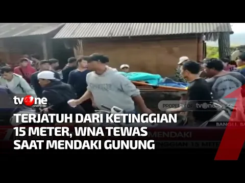 WNA Meregang Nyawa Saat Mendaki Gunung Batur | Kabar Petang tvOne
