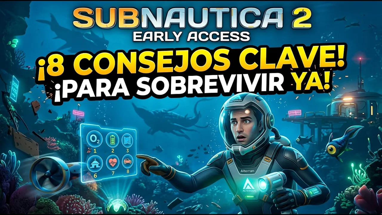 8 COSAS que me hubiera gustado saber antes de jugar SUBNAUTICA 2