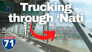 A Beautiful Ride through Cincinnati I-71 North