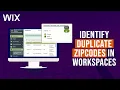 Identify Duplicate Zip Codes With Wix Zipcode Checker Validator