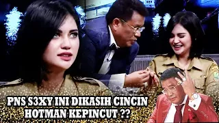 pns cantik ini berparas s3xy hotman paris kasih cincin ke oza moza obrolan hot hotman