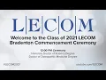 LECOM Bradenton Commencement Ceremony - 12 PM