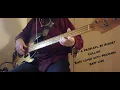 I got a problem by Albert Collins....bass cover with personal bassline....