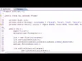 Java Programming Tutorial 71 JList Program