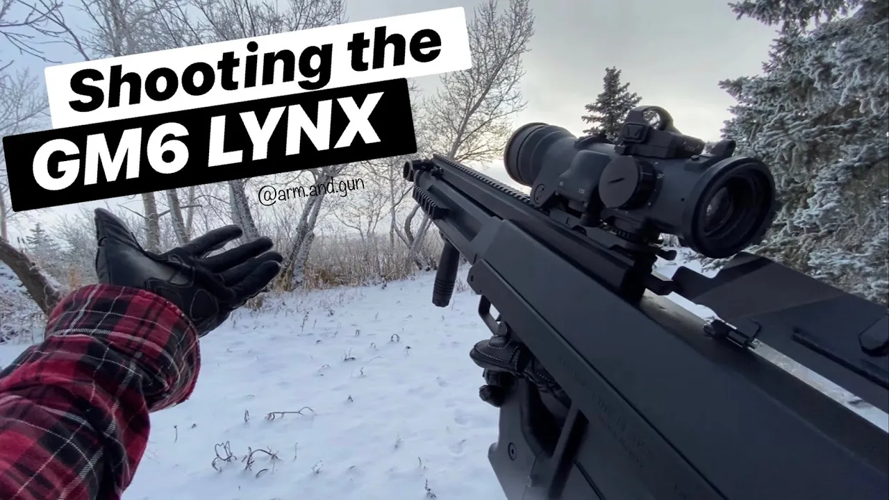 Shooting the 50BMG BEAST: GM6 Lynx