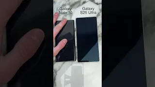 Galaxy S25 Ultra Vs Galaxy Note 10 BRIGHTNESS Test The Difference Is INSANE BrightnessTest 