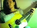 Michael Hedges "Two Days Old" slow so that a friend might learn it