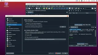How to set python3 9 virtual environment default python interpreter in spyder ide in Ubuntu or Linux