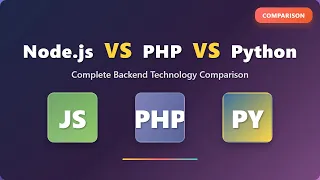 Node js vs PHP vs Python Backend Technologies Compared for Beginners