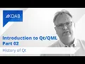 Introduction to Qt QML Part 02 - A Short History of Qt