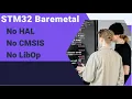 STM32 Baremetal Programming - No HAL No CMSIS NO libopenCM3