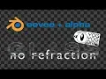 Eeve Alpha Glass - no refraction