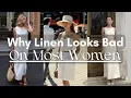 Why 90 of Women Don t Look Good in Linen How Elegant Women FIX IT