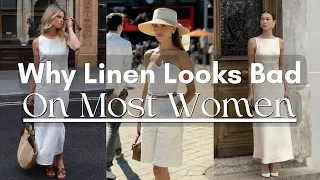 Why 90 of Women Don t Look Good in Linen How Elegant Women FIX IT