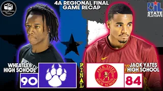Regional Final UIL 4A State Playoffs Wheatley HS vs Yates HS Game Recap