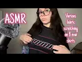 Lagu ASMR 40 minutes of fabric scratching | New shirt haul 